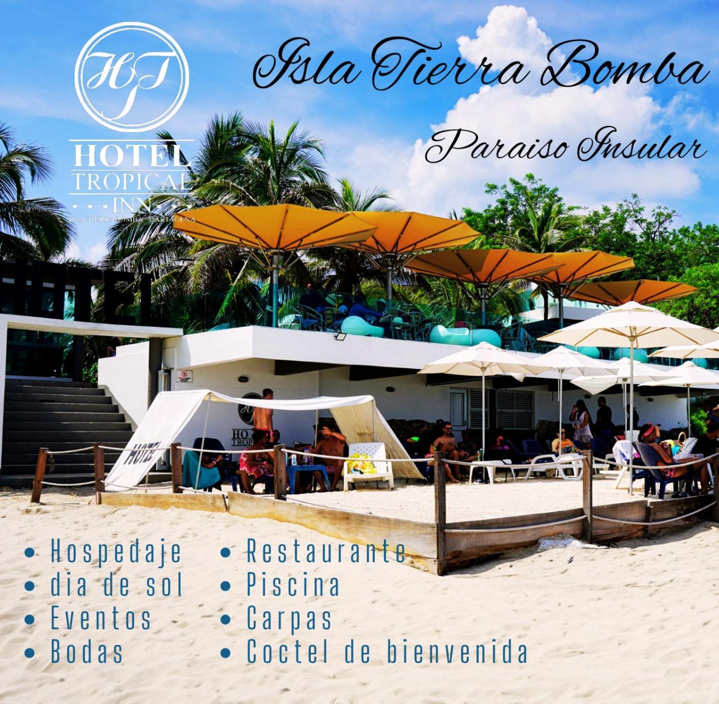 Hotel Tropical Inn Playa de Punta Arena Eksteriør billede